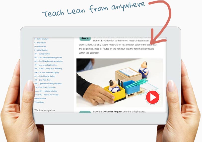 Teach Lean from anywhere Teach Lean from anywhere