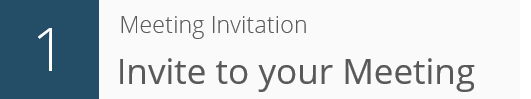 Invite to your Meeting