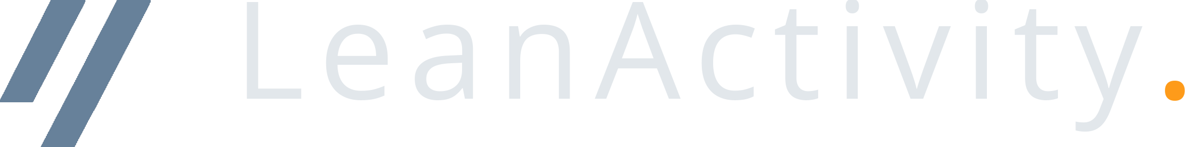 LeanActivity Logo white